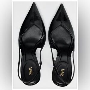 Slingback Patent Shoes